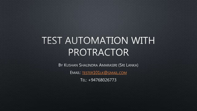 Protractor