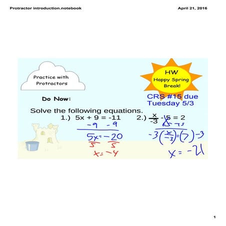 Protractor introduction