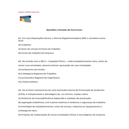 Exame tipo hst (1) | PDF