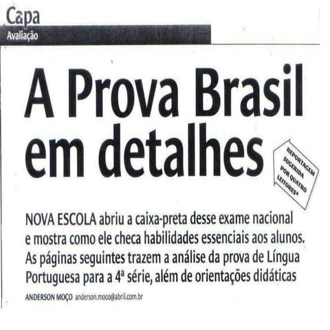 Prova Brasil