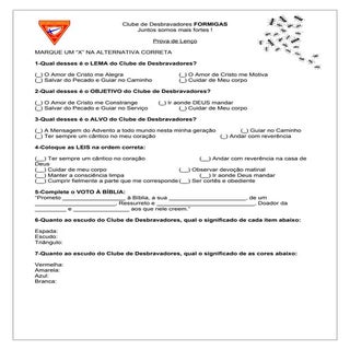 Prova de lenço (DESBRAVADORES)