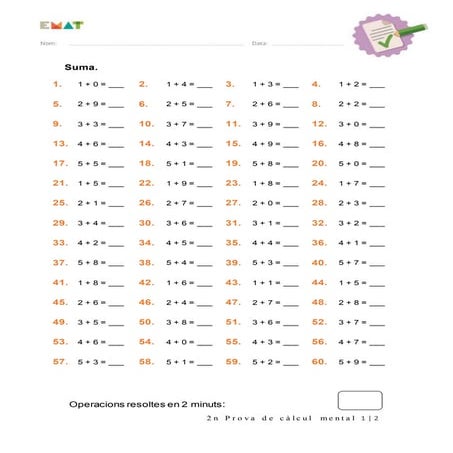 Prova de velocitat emat 2