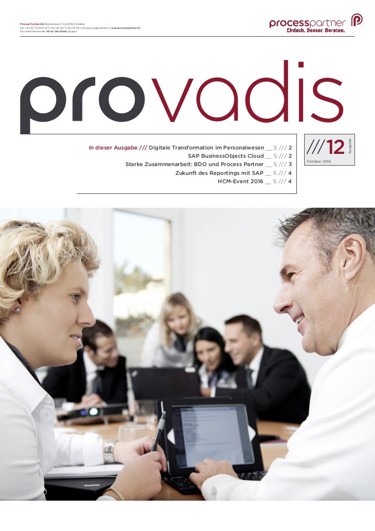 Provadis Nr. 12 Oktober 2016