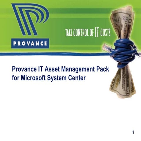 Provance IT Asset Management Pack for Microsoft System Center