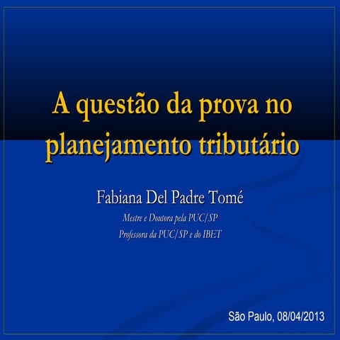 Prova no planejamento 2013-1