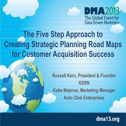The Five Step Approach to Creating Strategic Planning Road Maps for Customer ...