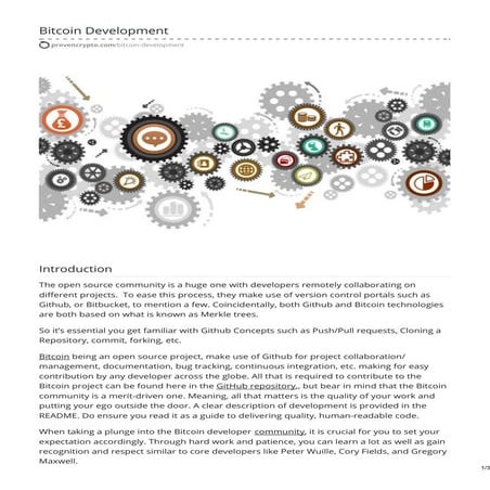 Bitcoin Development 2019 Starter Guide - No Skill | ProvenCrypto