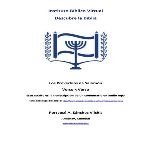 Proverbios (transcripción)