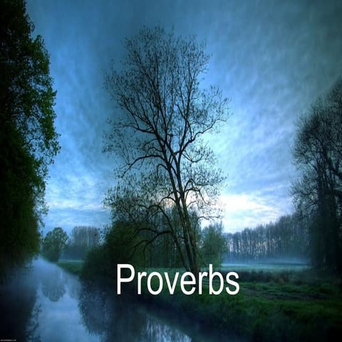 Proverbs