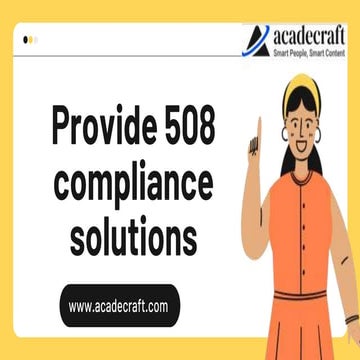 Provide 508 compliance solutions.pptx