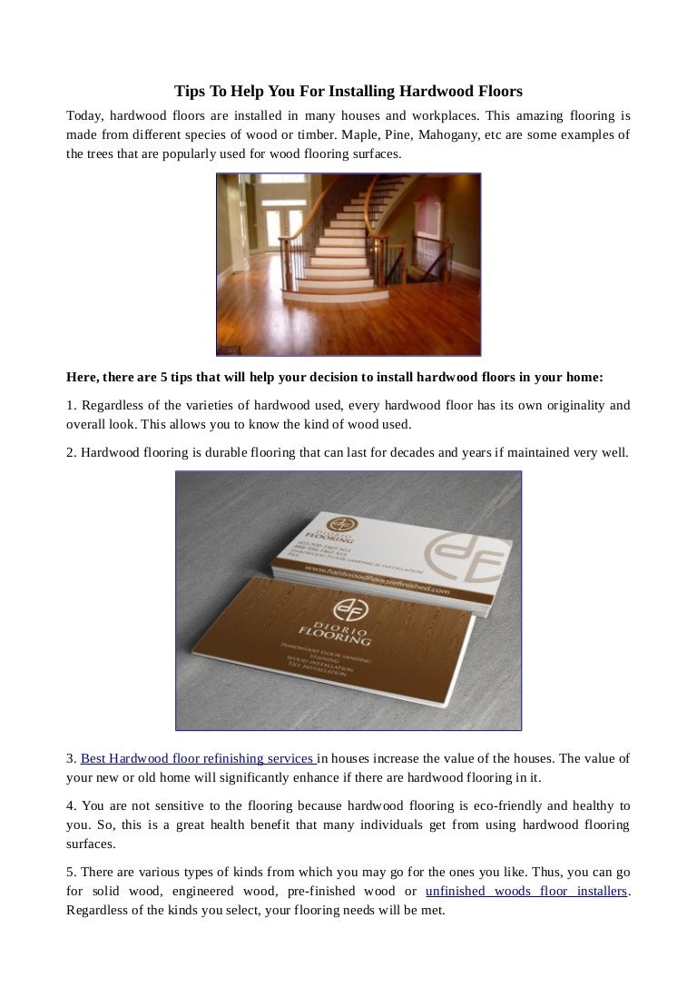 Provide Best Installing Hardwood Floors Services In Milford