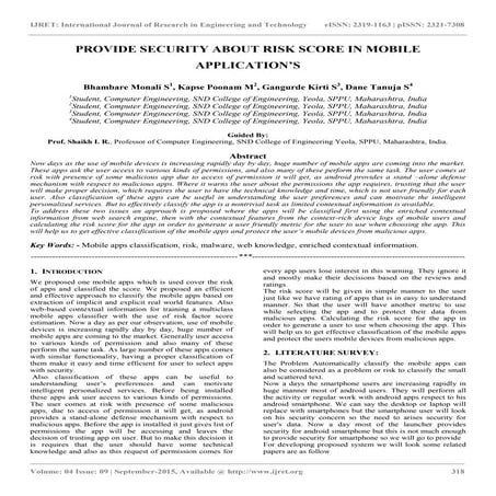 Fraud App Detection using Machine Learning | PDF