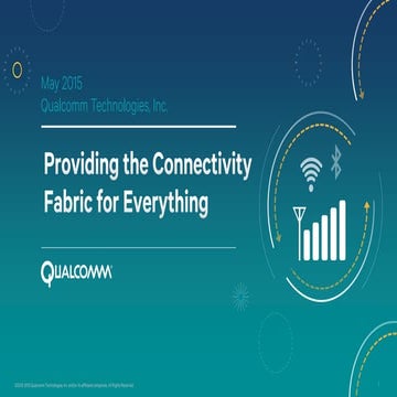 Providing the connectivity fabric for everything