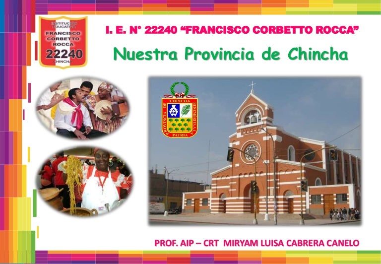 PROVINCIA DE CHINCHA