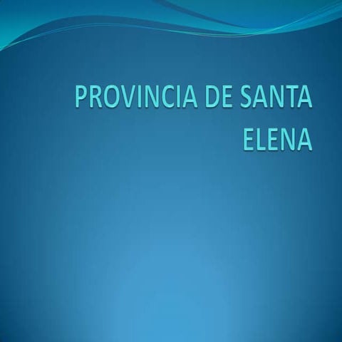 Provincia de Santa Elena
