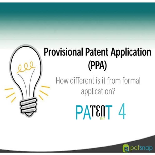 Provisional Patent Application 