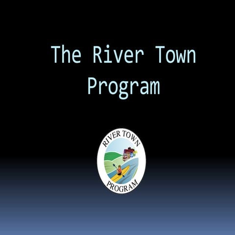 'Selling' Rural Communities on Cycling-The River Town Program