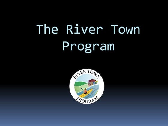 'Selling' Rural Communities on Cycling-The River Town Program