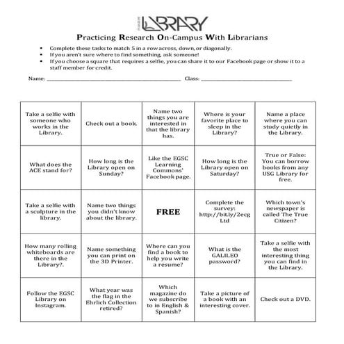 Big Talk From Small Libraries 2017 - PROWL the Library: An Introduction to Li...