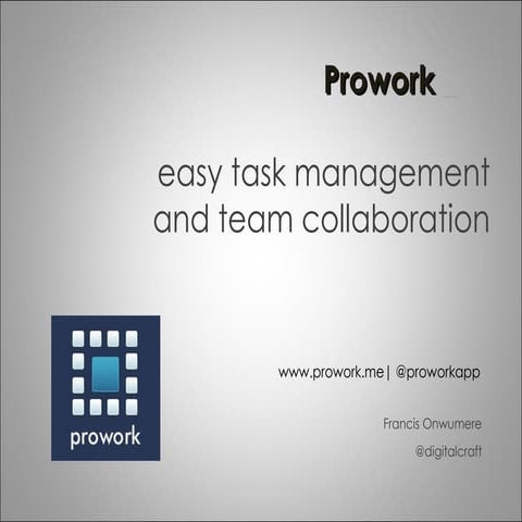 Prowork presentation upload