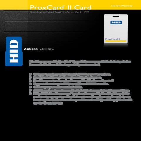 Proxcard ds en