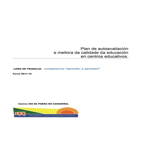 Proxecto competencia aprender_aprender