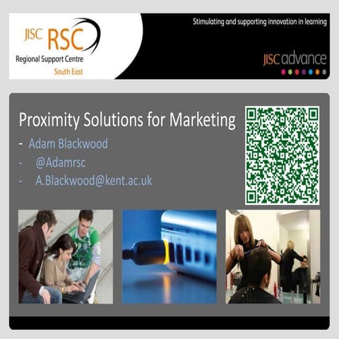 Proximity solutions for marketing  slide share summary