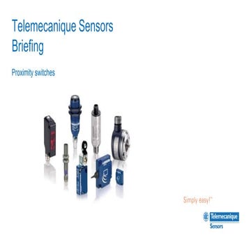 Proximity Switches Briefing