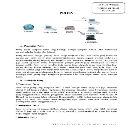 Materi Proxy Server Lengkap