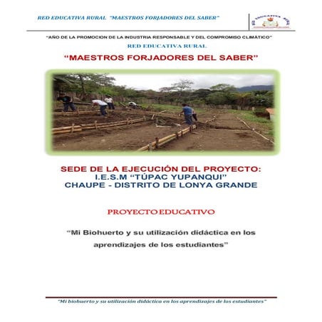 Proyecto Innovador Biohuerto