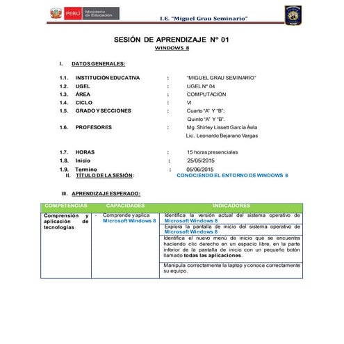 Proy sesion nº 01 fecha 25-05 al 05-06