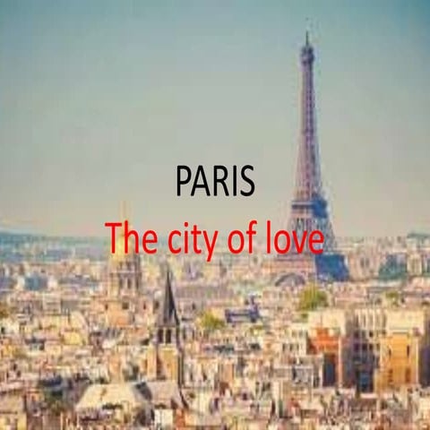 A Visit to Paris | PPTX