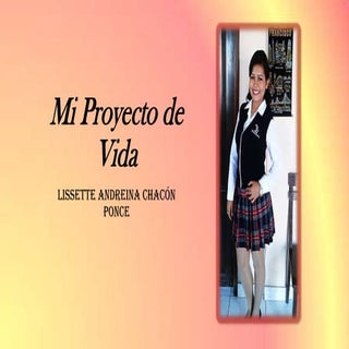 Mi Proyecto de vida PowerPoint 
