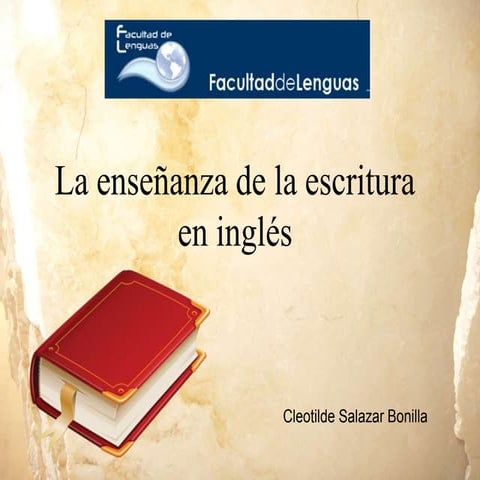 Enseñanza de la escritura en Inglés