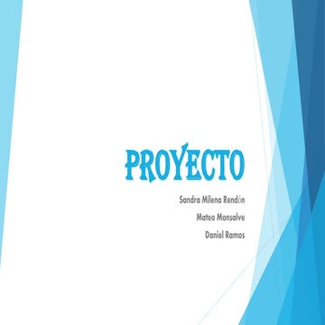 Pasos para crear un proyecto exitoso | PPTX