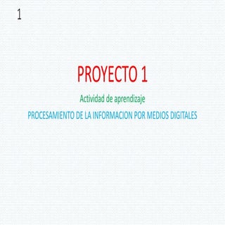Proyecto