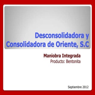 Proyecto   bentonita