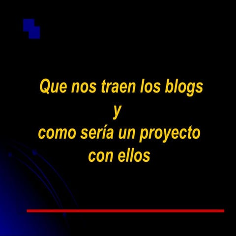 Proyecto de Blogs