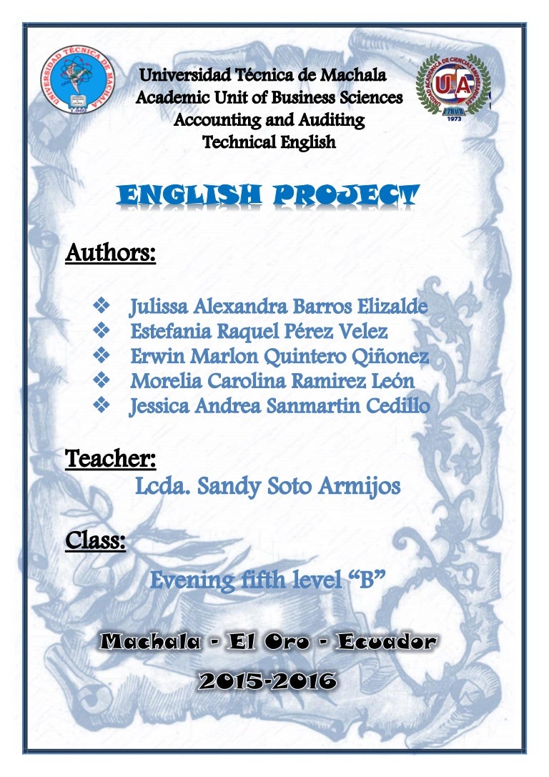 Proyecto de ingles completo