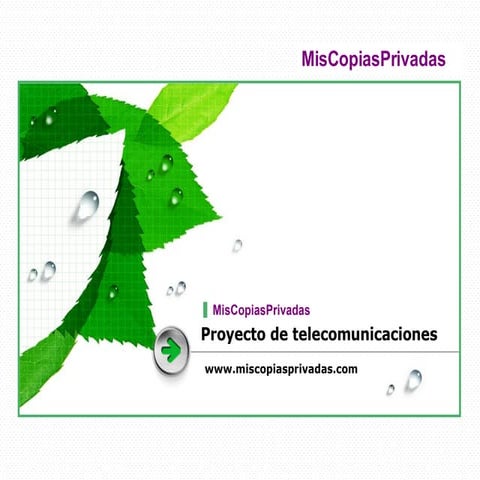 Proyecto De Telecomunicaciones