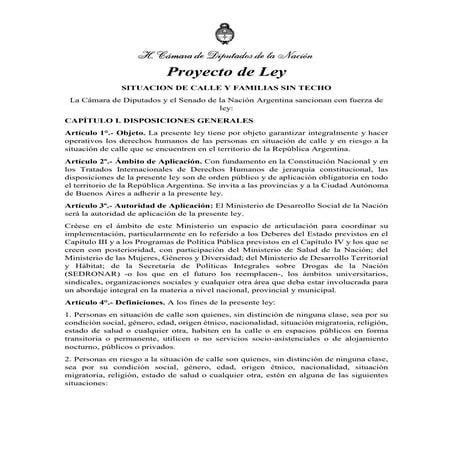 Proyecto situacion-de-calle-y-familias-sin-techo