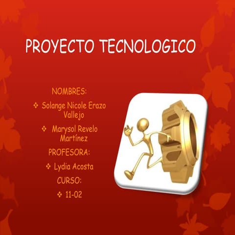 Proyecto tecnologico