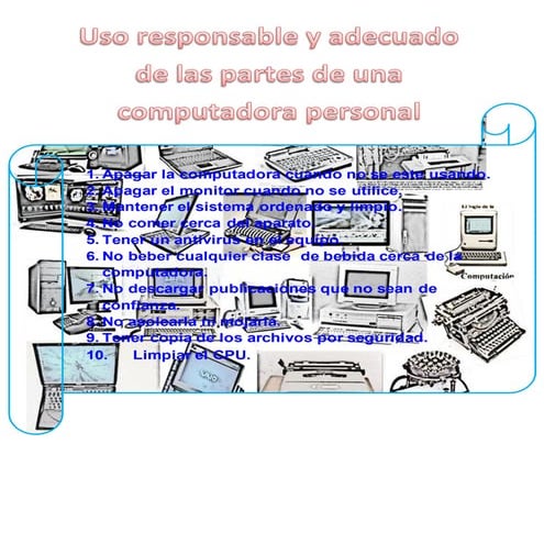 Reglas del uso responsable de la computadora | DOCX