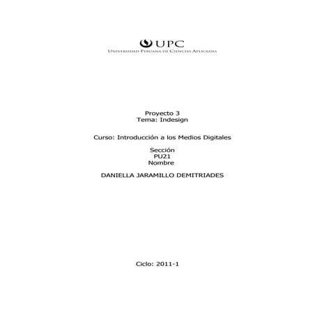 Proyecto 3 sustentacion | PDF
