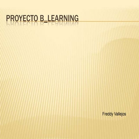 B learning | PPTX