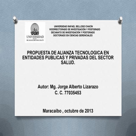 Proyecto alianza tecnologica