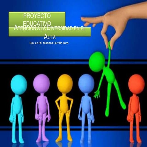 Proyecto atención a la diversidad en el aula | PPTX