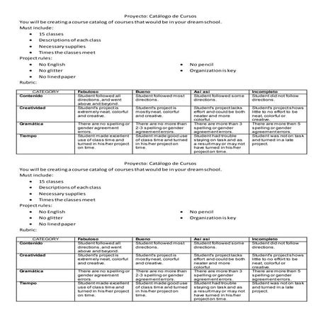 Proyecto catalogo de cursos