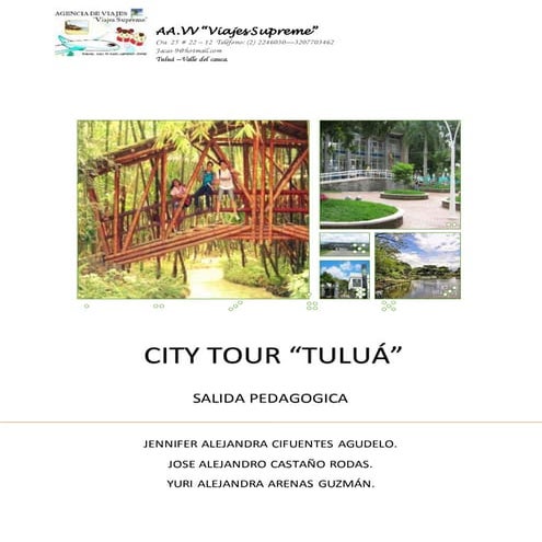 Proyecto city tour tuluá