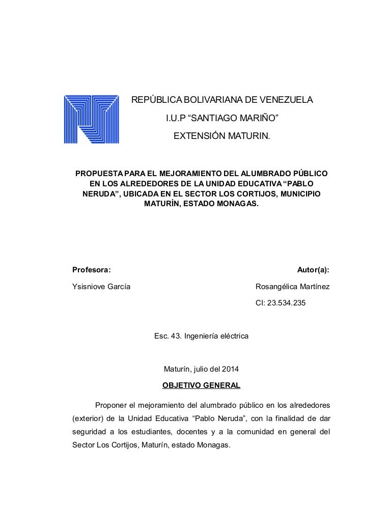 Proyecto Comunitario